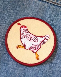 Tuesday Bassen Embroidered Patches Frantic Patch