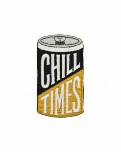 Lucky Horse Press Chill Times Beer Can Patch