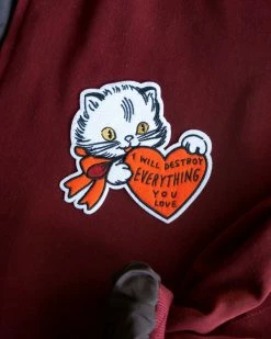 Stay Home Club Destroy Everything You Love Cat Large Patch Large Back Patches