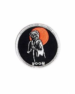 Hungry Ghost Press Embroidered Patches Doom Mini Patch