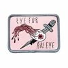 Sick Girls Eye For An Eye Patch Embroidered Patches