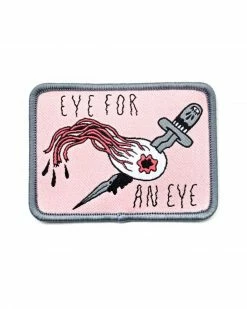 Sick Girls Eye For An Eye Patch Embroidered Patches