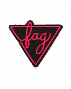GAYPIN' Fag Patch Pins + Patches