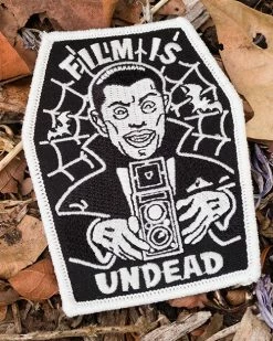 Shoot Film Co. Embroidered Patches Film Is Undead Dracula Patch (Glow-in-the-Dark)