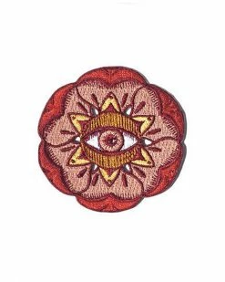 Michael Ezzell Floral Evil Eye Patch Embroidered Patches