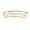 Sad Truth Supply Fuck The Patriarchy Patch Embroidered Patches