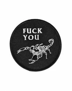Hungry Ghost Press Fuck You Patch Embroidered Patches