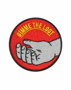 No Fun Press Embroidered Patches Gimme The Loot Patch