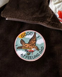 Stay Home Club Good At Feeling Bad Patch Embroidered Patches