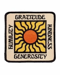 Oxford Pennant Large Back Patches Gratitude Large Patch