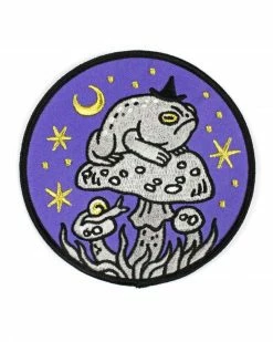 Cat Coven Grumpy Toad Witch Large Patch Pins + Patches