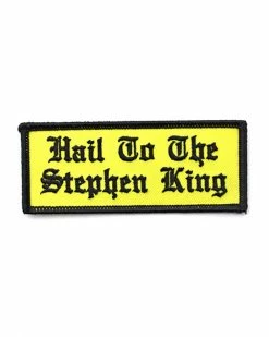 Monsters Outside Hail To The Stephen King Patch Pins + Patches