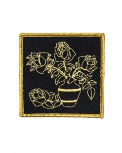Pretty Bad Co. Harder To Love Flower Vase Patch Pins + Patches