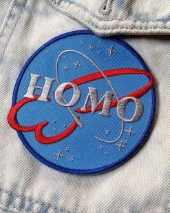 GAYPIN' Pins + Patches HOMO Space Patch