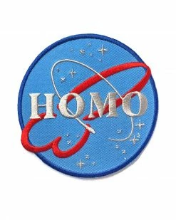 GAYPIN' Pins + Patches HOMO Space Patch