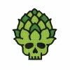Mean Folk Hop Skull Patch