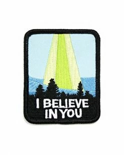 Band Of Weirdos Embroidered Patches I Believe In You UFO Patch