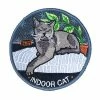 Stay Home Club Embroidered Patches Indoor Cat Patch