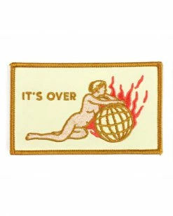Badaboöm Studio It's Over Patch Embroidered Patches