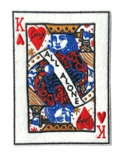 Stay Home Club Large Back Patches King Of All Alone Large Patch