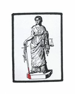 Pretty Bad Co. Embroidered Patches Lady Justice Patch