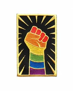 GAYPIN' LGBTQ+ Resist Fist Patch
