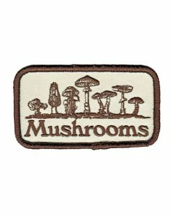 M. Carter Embroidered Patches Mushrooms Patch