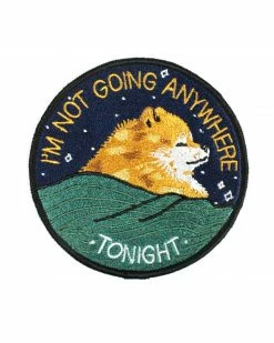 Stay Home Club Not Going Anywhere Tonight Patch Embroidered Patches