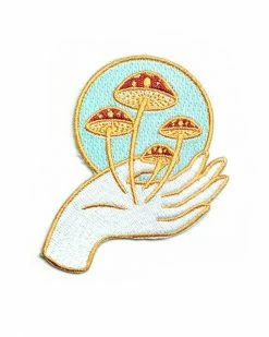 Lost Lust Supply Pins + Patches Nurture Nature Mushrooms Patch