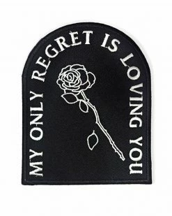 Hungry Ghost Press My Only Regret Large Patch Large Back Patches