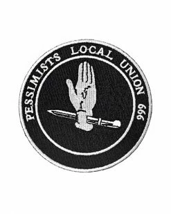Strike Gently Co. Pessimists Union Patch