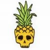 Mean Folk Pineapple Skull Patch