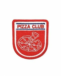 Three Potato Four Pizza Club Badge Patch Embroidered Patches