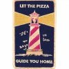 Badaboöm Studio Embroidered Patches Pizza Lighthouse Patch