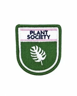 Three Potato Four Plant Society Badge Patch Embroidered Patches