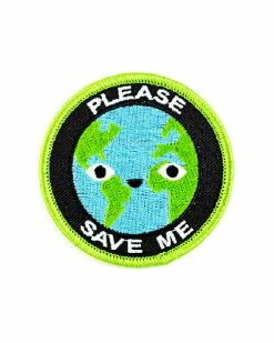 These Are Things Please Save Me Earth Patch Pins + Patches
