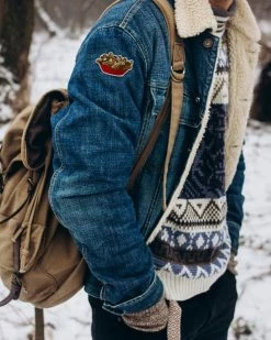 Boldfaced Goods Poutine Fries Patch Embroidered Patches