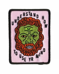 Ultraterrestrial Embroidered Patches Psychic Man Patch