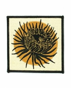 Sidewinder Goods Queen Of The Night Orchid Cactus Patch Embroidered Patches