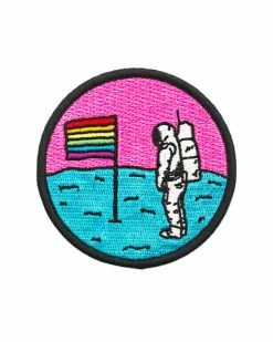 Pretty Bad Co. Queer Moon Astronaut Patch