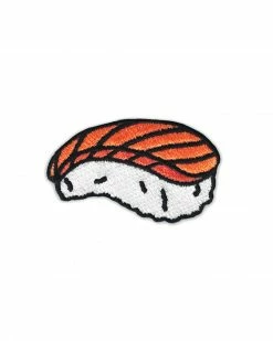 On Point Pins Pins + Patches Salmon Sushi Mini Patch