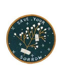 Stay Home Club Save Your Sorrow Patch Embroidered Patches