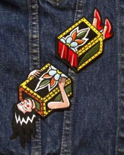 No Fun Press Two-Part Magic Girl Patch