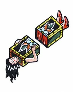 No Fun Press Two-Part Magic Girl Patch