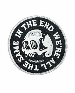 Awarewolf Apparel In The End Skull Patch Embroidered Patches