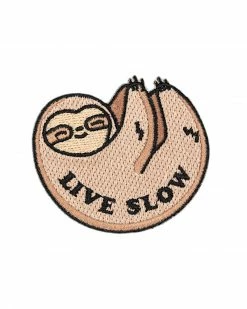 These Are Things Live Slow Sloth Patch