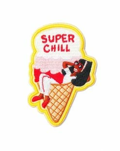 Rhino Parade Super Chill Patch Embroidered Patches