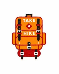 These Are Things Pins + Patches Take A Hike Backpack Patch