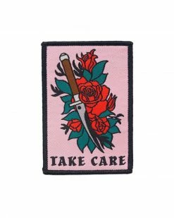 Pretty Bad Co. Embroidered Patches Take Care Patch
