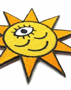 Wokeface Third Eye Sun Patch Embroidered Patches